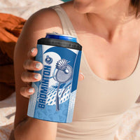 Custom Badminton 4 in 1 Can Cooler Tumbler Dynamic Swoosh