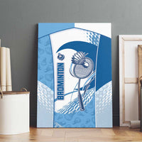 Badminton Canvas Wall Art Dynamic Swoosh