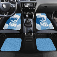 Custom Badminton Car Mats Dynamic Swoosh