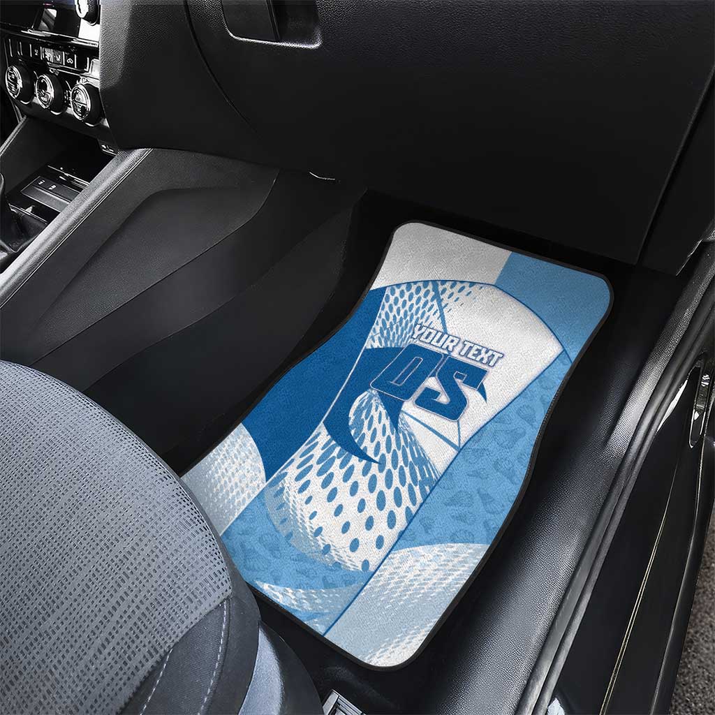 Custom Badminton Car Mats Dynamic Swoosh
