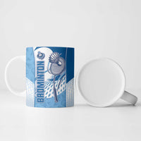 Custom Badminton Ceramic Mug Dynamic Swoosh