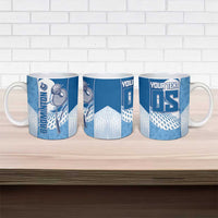 Custom Badminton Ceramic Mug Dynamic Swoosh