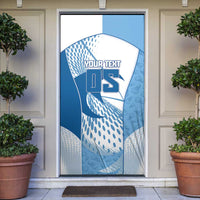 Custom Badminton Door Cover Dynamic Swoosh