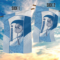 Badminton Garden Flag Dynamic Swoosh
