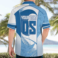Custom Badminton Hawaiian Shirt Dynamic Swoosh