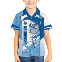 Custom Badminton Hawaiian Shirt Dynamic Swoosh