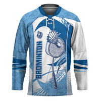 Custom Badminton Hockey Jersey Dynamic Swoosh