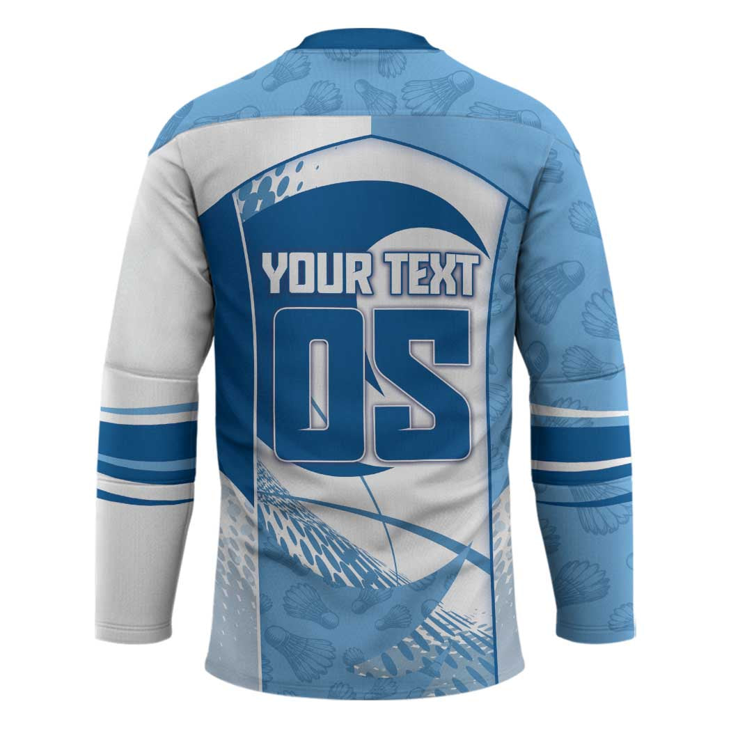 Custom Badminton Hockey Jersey Dynamic Swoosh