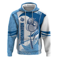 Custom Badminton Hoodie Dynamic Swoosh