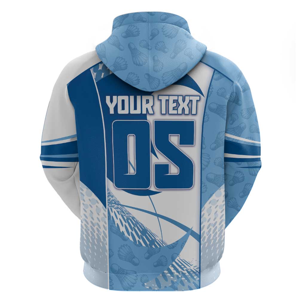 Custom Badminton Hoodie Dynamic Swoosh