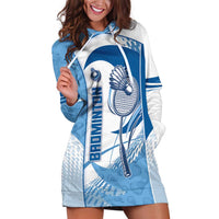 Custom Badminton Hoodie Dress Dynamic Swoosh