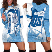 Custom Badminton Hoodie Dress Dynamic Swoosh