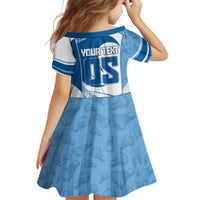 Custom Badminton Kid Short Sleeve Dress Dynamic Swoosh