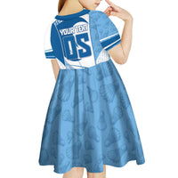 Custom Badminton Kid Short Sleeve Dress Dynamic Swoosh