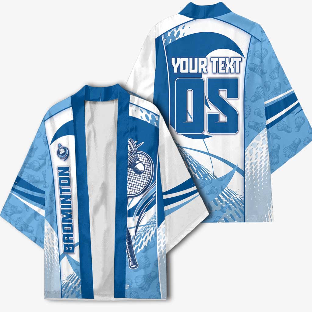 Custom Badminton Kimono Dynamic Swoosh