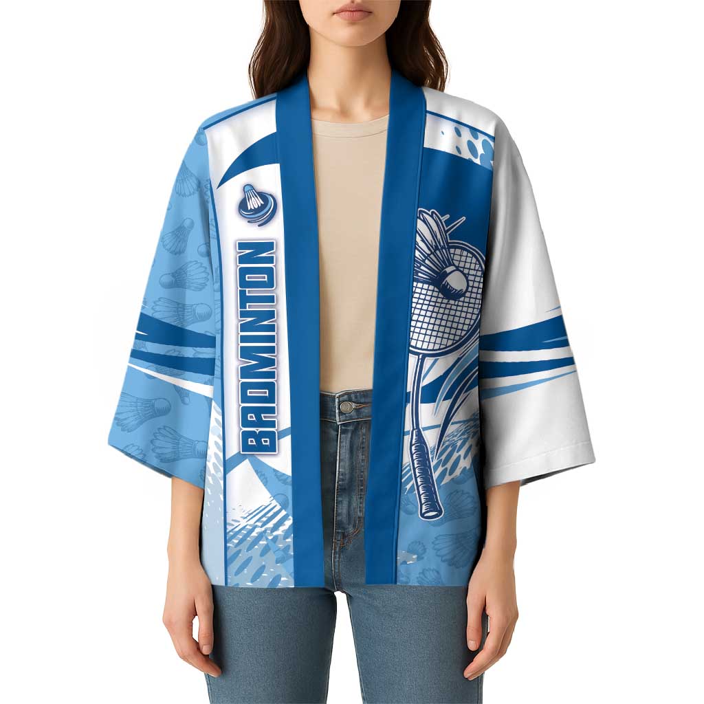 Custom Badminton Kimono Dynamic Swoosh