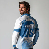 Custom Badminton Long Sleeve Polo Shirt Dynamic Swoosh