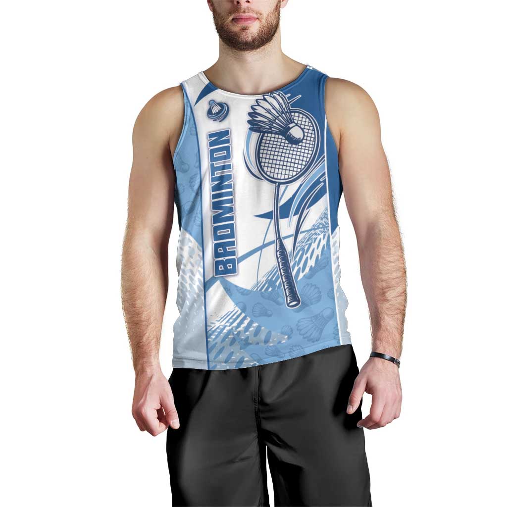 Custom Badminton Men Tank Top Dynamic Swoosh