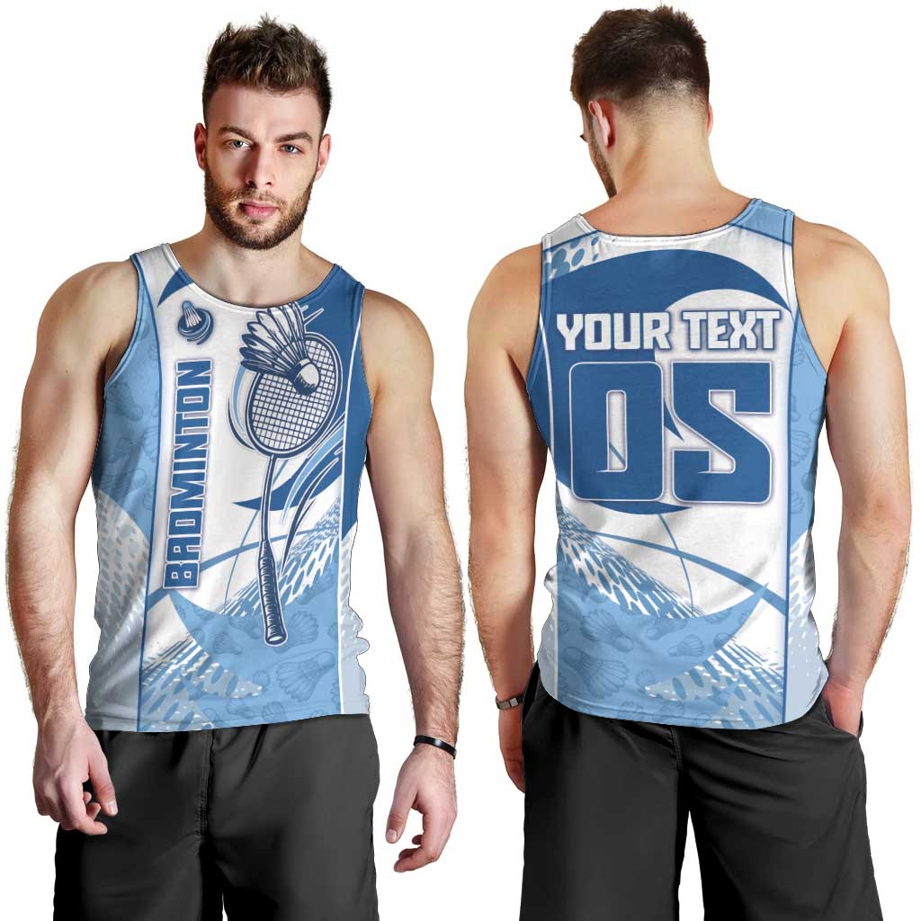 Custom Badminton Men Tank Top Dynamic Swoosh
