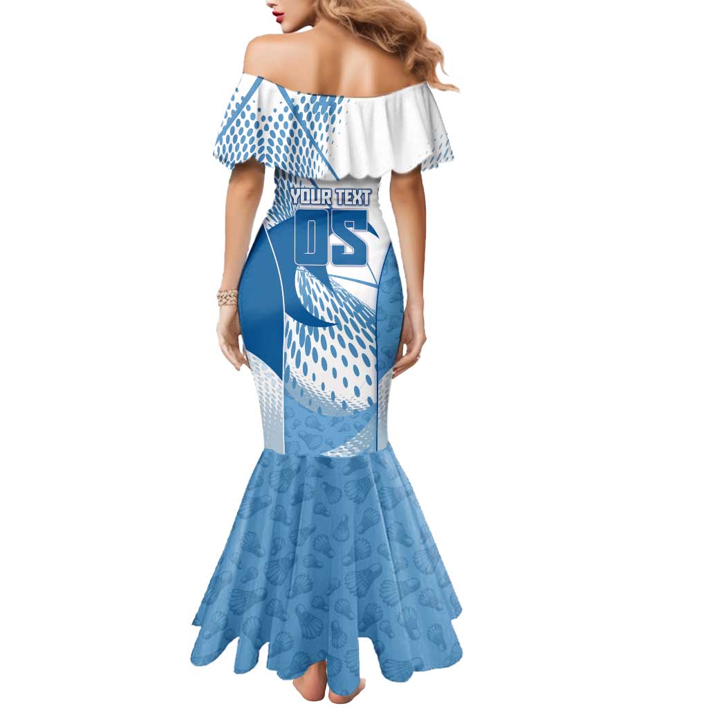 Custom Badminton Mermaid Dress Dynamic Swoosh