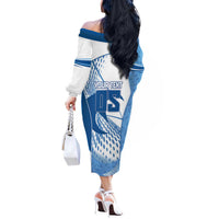 Custom Badminton Off The Shoulder Long Sleeve Dress Dynamic Swoosh