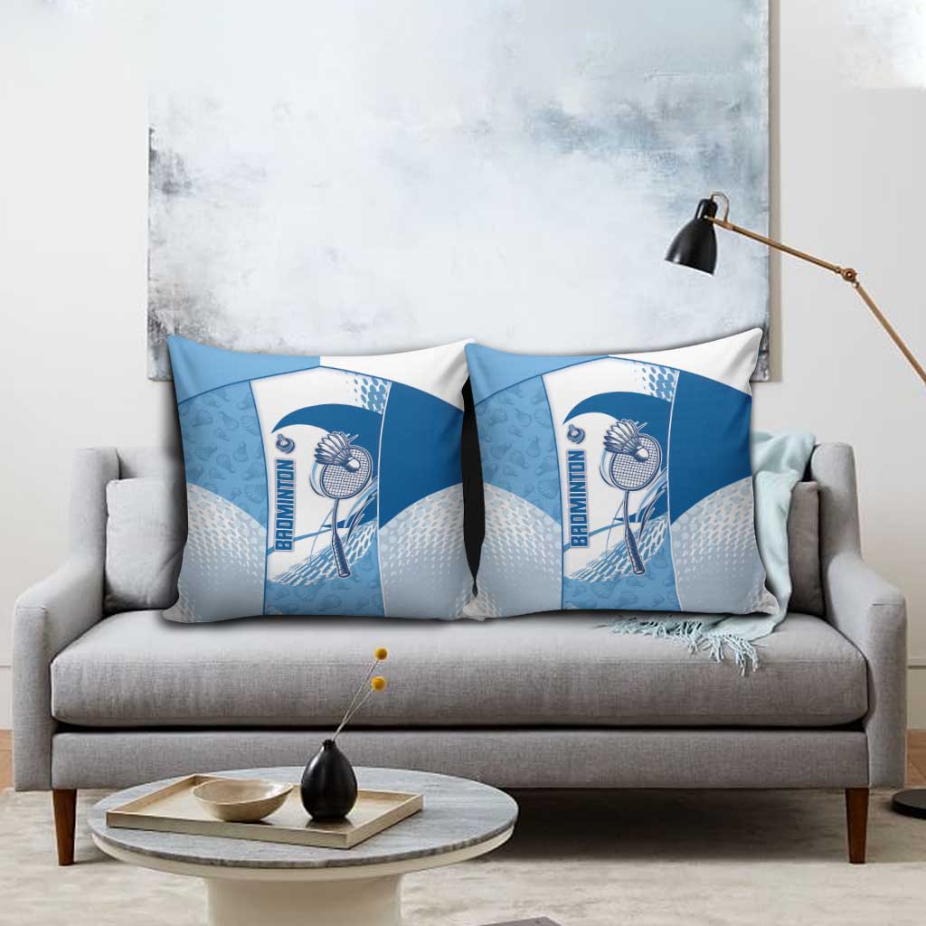 Badminton Pillow Cover Dynamic Swoosh