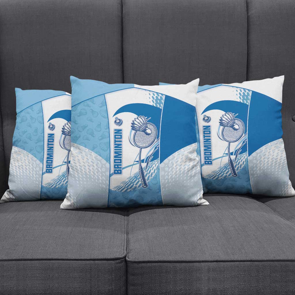Badminton Pillow Cover Dynamic Swoosh