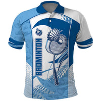 Custom Badminton Polo Shirt Dynamic Swoosh