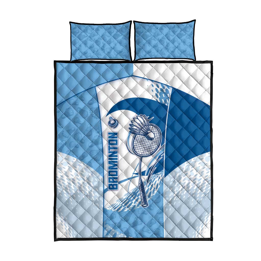 Badminton Quilt Bed Set Dynamic Swoosh