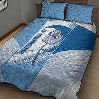 Badminton Quilt Bed Set Dynamic Swoosh