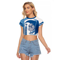 Custom Badminton Raglan Cropped T Shirt Dynamic Swoosh