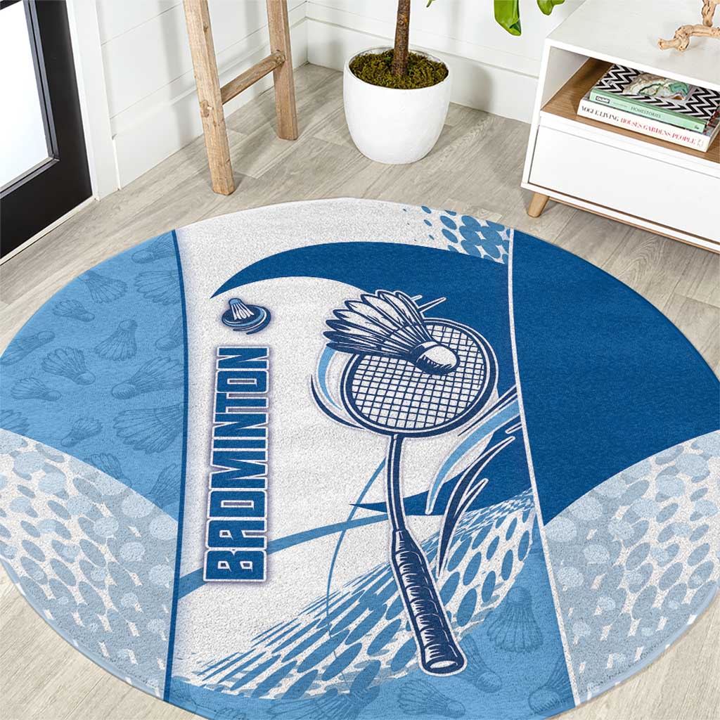 Badminton Round Carpet Dynamic Swoosh