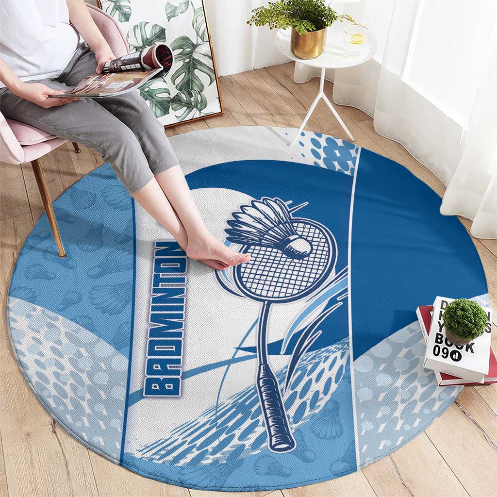 Badminton Round Carpet Dynamic Swoosh