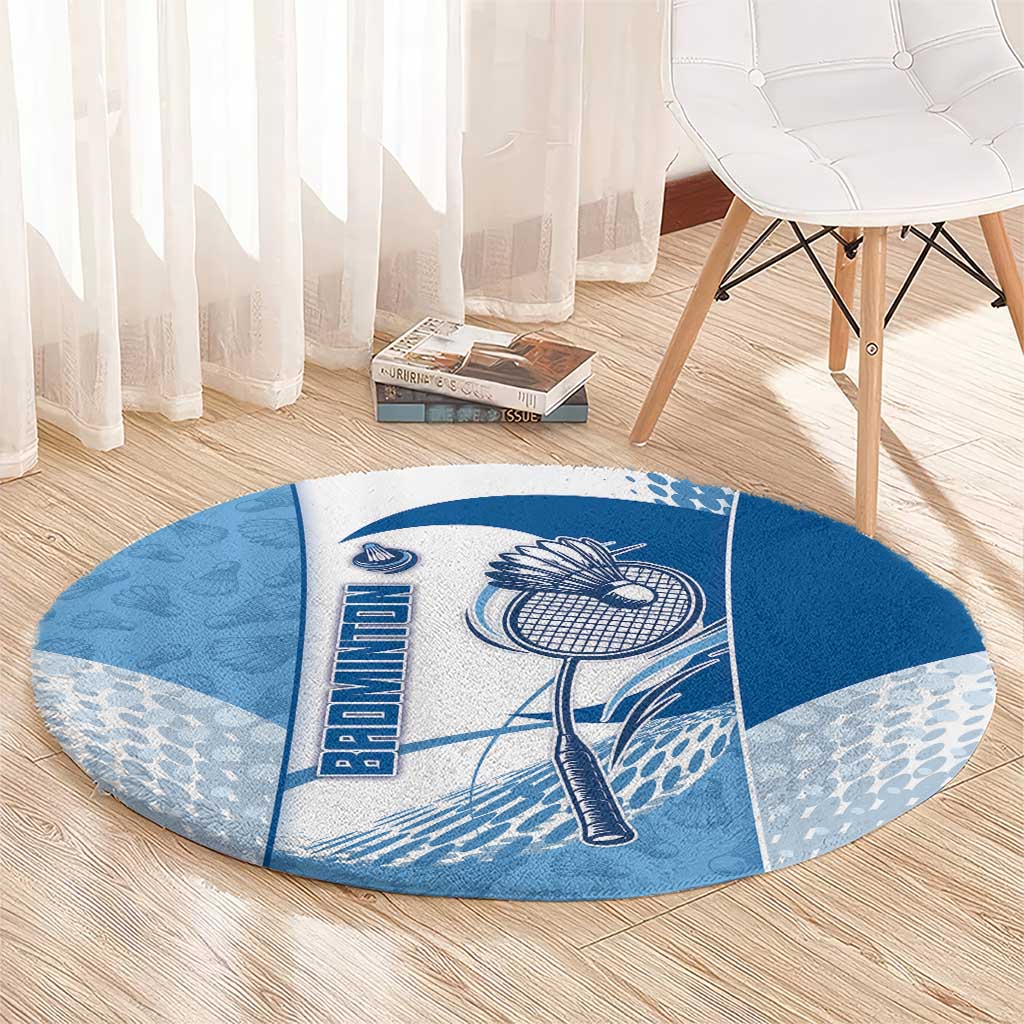 Badminton Round Carpet Dynamic Swoosh