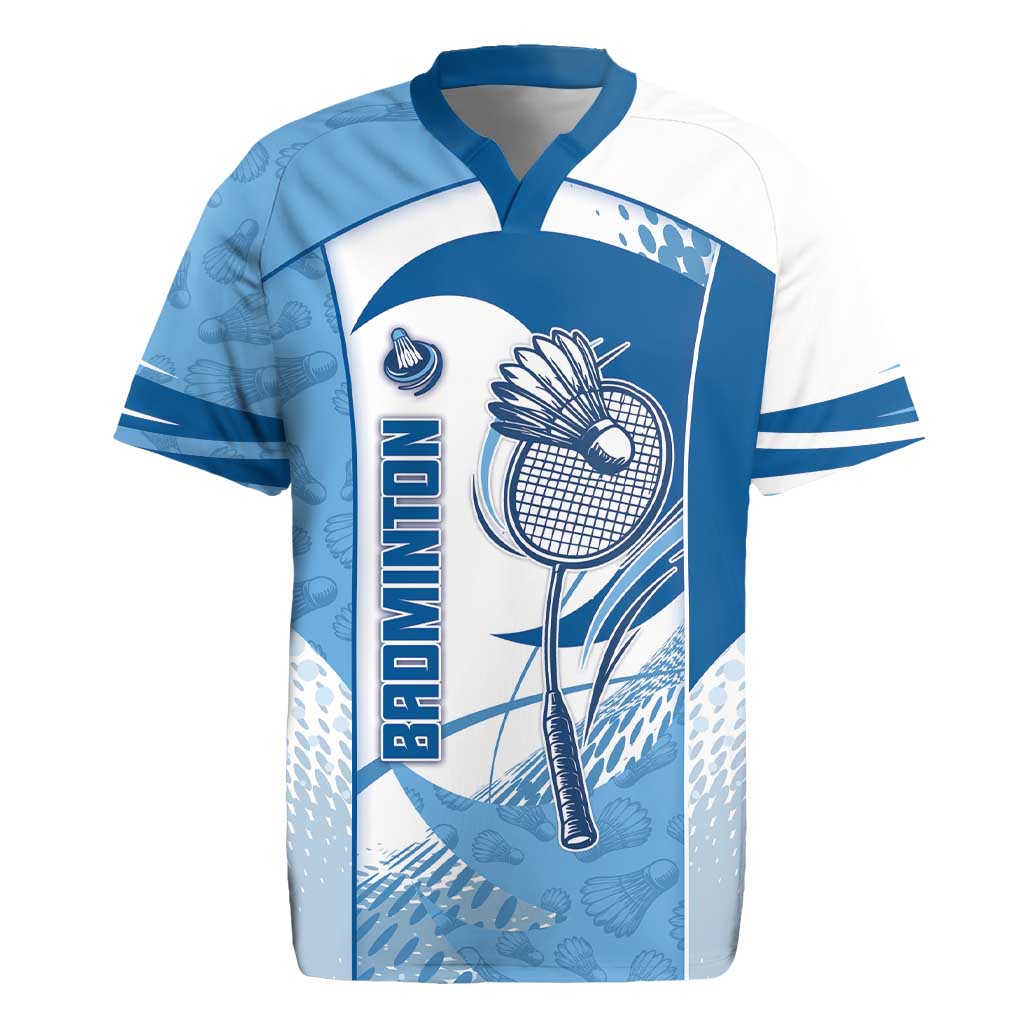 Custom Badminton Rugby Jersey Dynamic Swoosh