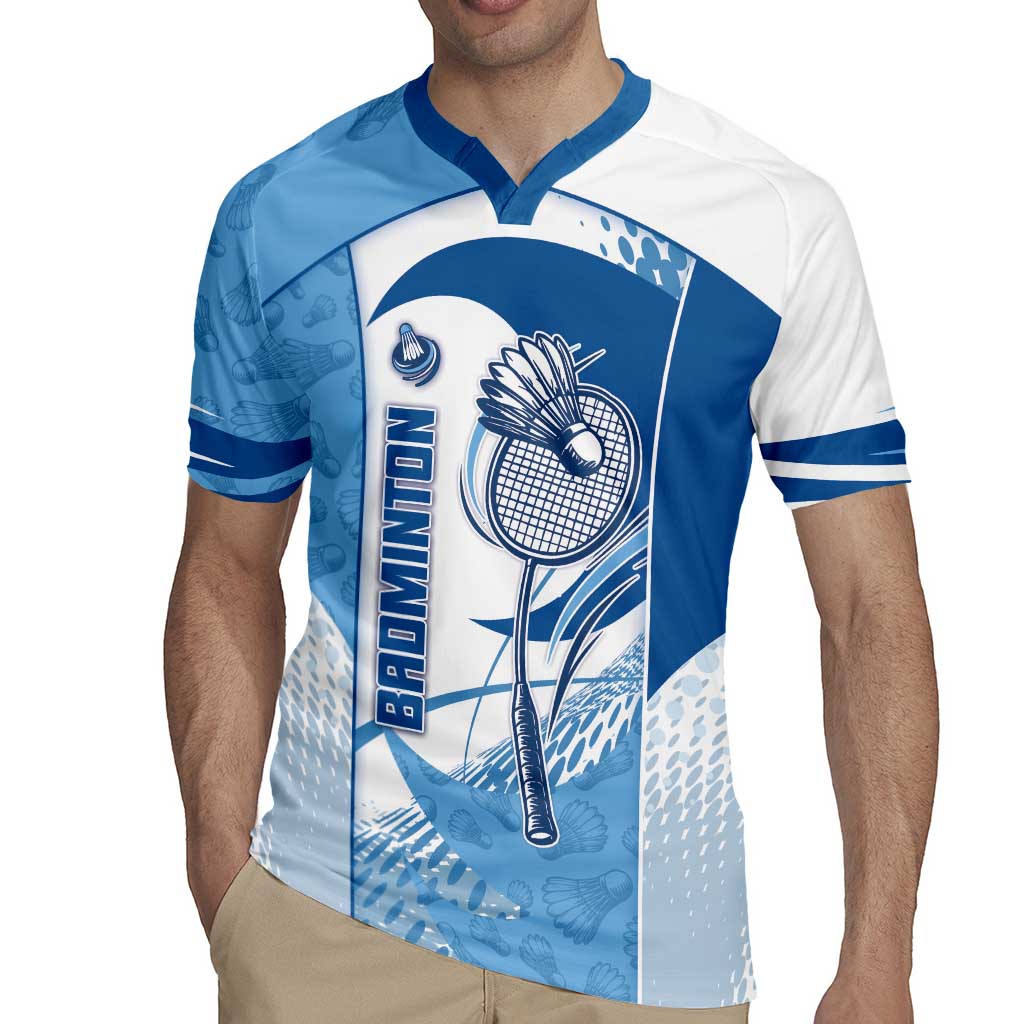 Custom Badminton Rugby Jersey Dynamic Swoosh