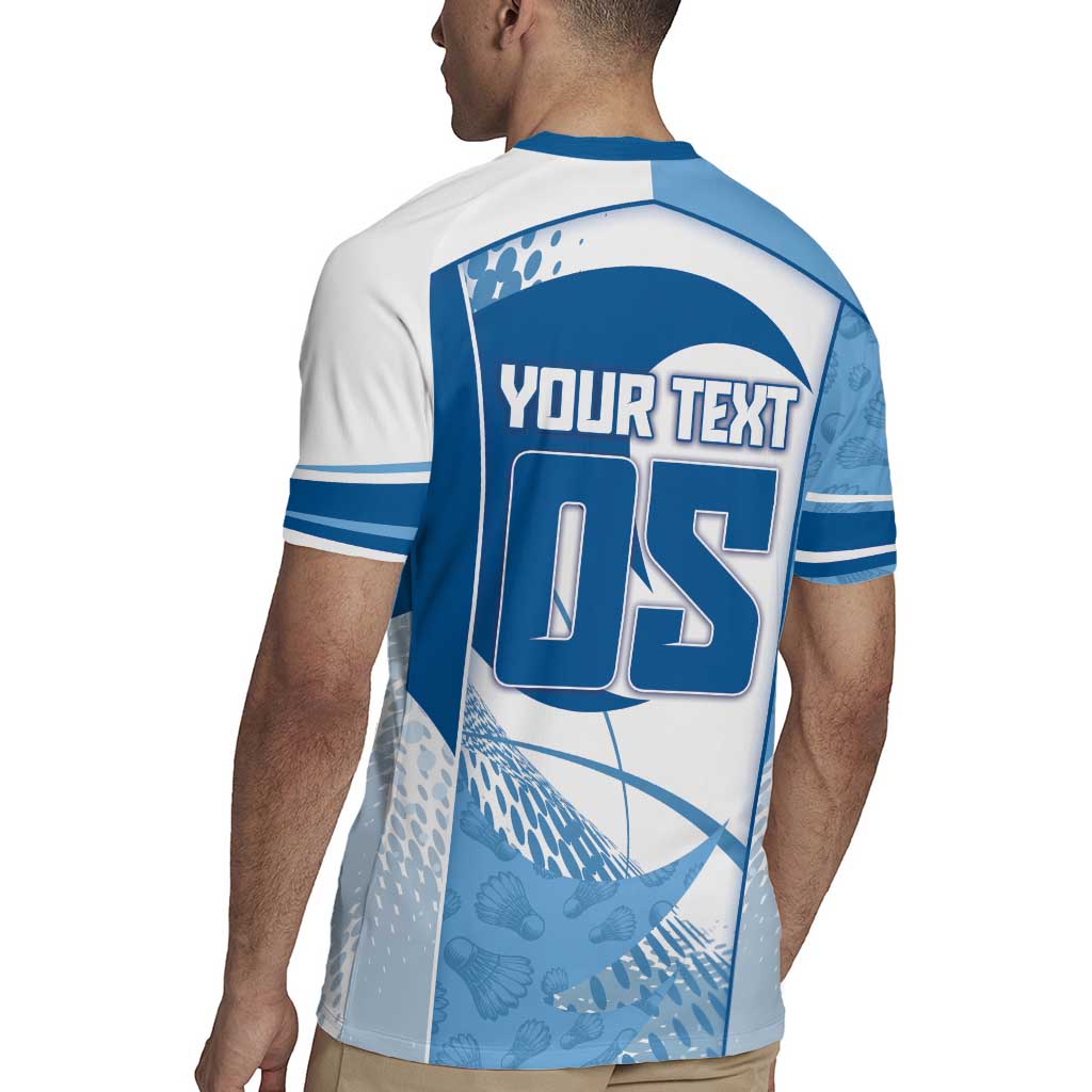 Custom Badminton Rugby Jersey Dynamic Swoosh