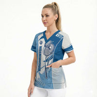Custom Badminton Scrub Top Dynamic Swoosh