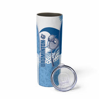 Custom Badminton Skinny Tumbler Dynamic Swoosh