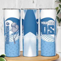 Custom Badminton Skinny Tumbler Dynamic Swoosh