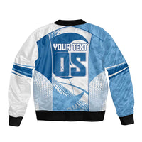 Custom Badminton Sleeve Zip Bomber Jacket Dynamic Swoosh
