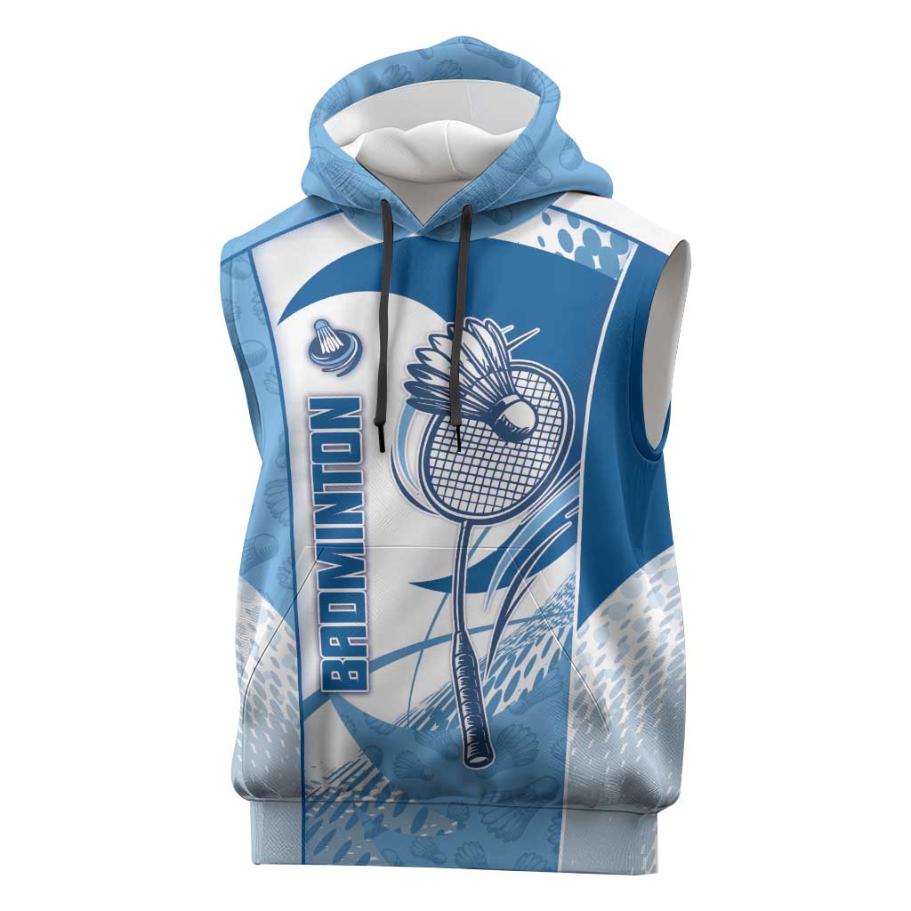 Custom Badminton Sleeveless Hoodie Dynamic Swoosh