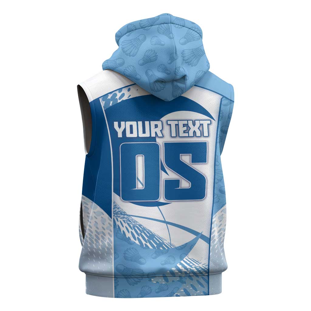 Custom Badminton Sleeveless Hoodie Dynamic Swoosh