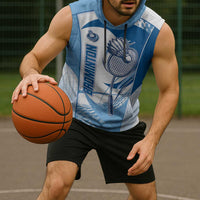 Custom Badminton Sleeveless Hoodie Dynamic Swoosh