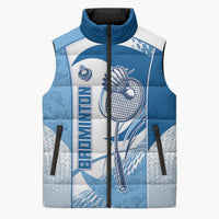 Custom Badminton Sleeveless Puffer Jacket Dynamic Swoosh