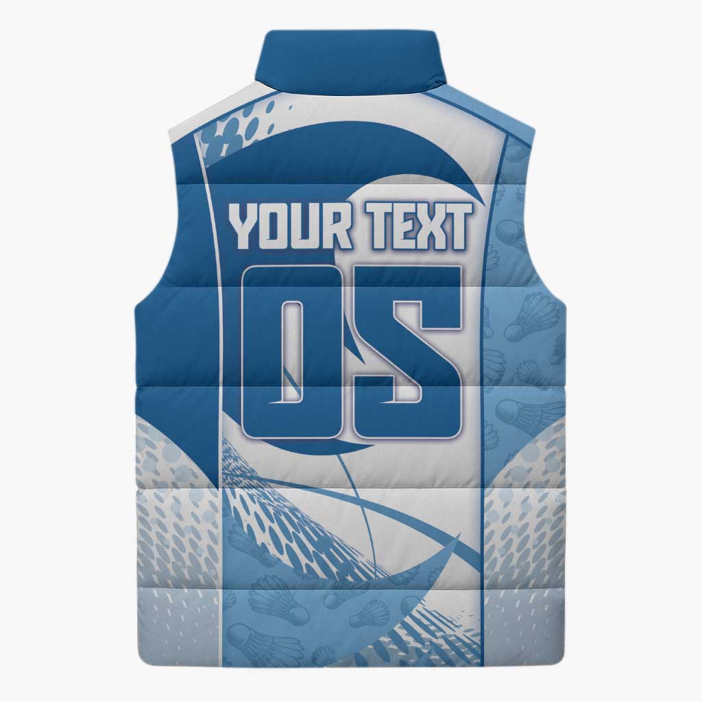 Custom Badminton Sleeveless Puffer Jacket Dynamic Swoosh
