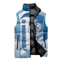 Custom Badminton Sleeveless Puffer Jacket Dynamic Swoosh