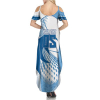Custom Badminton Summer Maxi Dress Dynamic Swoosh