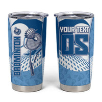 Custom Badminton Tumbler Cup Dynamic Swoosh