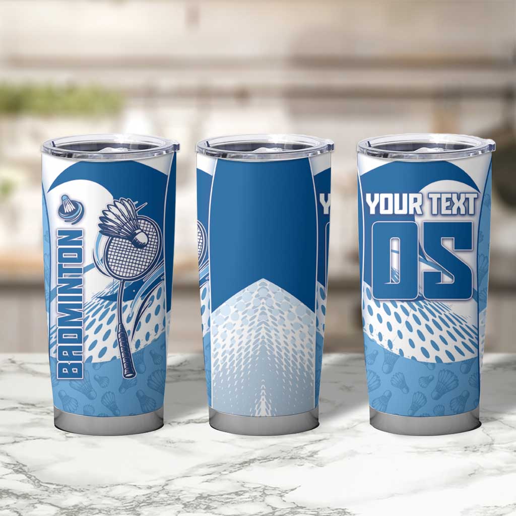 Custom Badminton Tumbler Cup Dynamic Swoosh